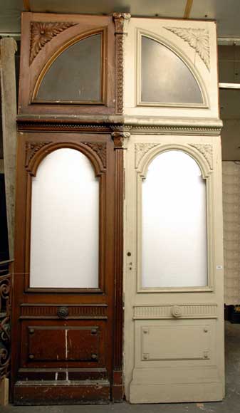 Double door, 19th century. Double door, 19th century. -0