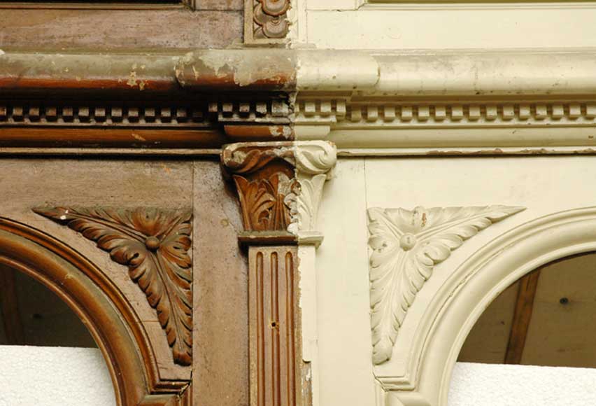 Double door, 19th century. Double door, 19th century. -4