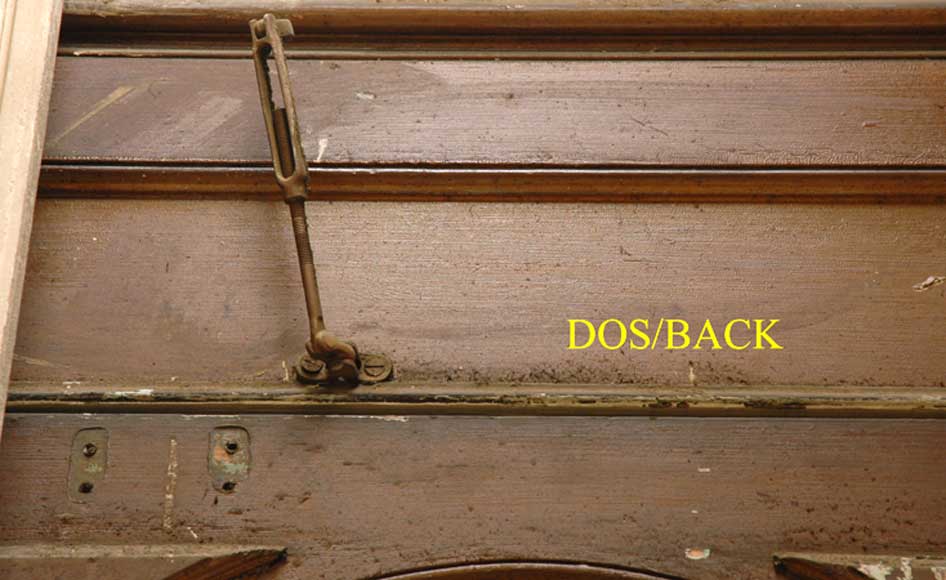 Double door, 19th century. Double door, 19th century. -10