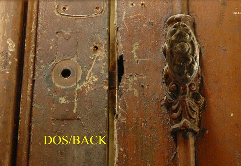 Double door, 19th century. Double door, 19th century. -14