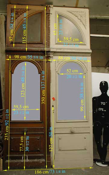 Double door, 19th century. Double door, 19th century. -15