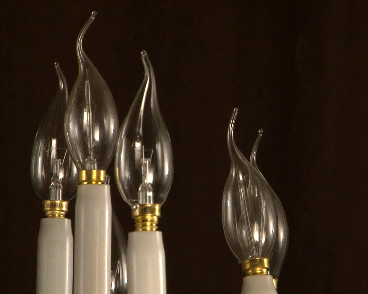 Large bronze and cristal chandelier with tassels-11