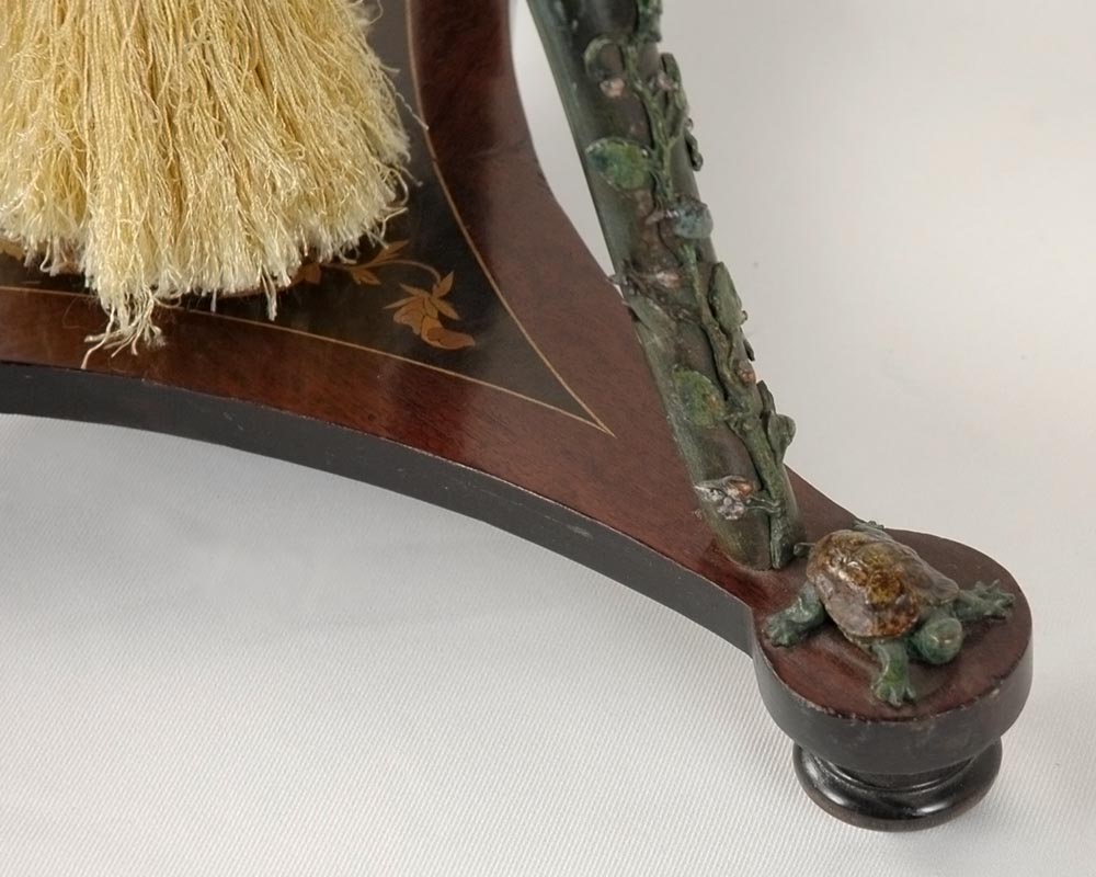 Charles-Guillaume Diehl, sewing table with turtles and grasshoppers Charles-Guillaume Diehl, sewing table with turtles and grasshoppers-3