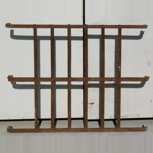 Protective grille from castle in Laon