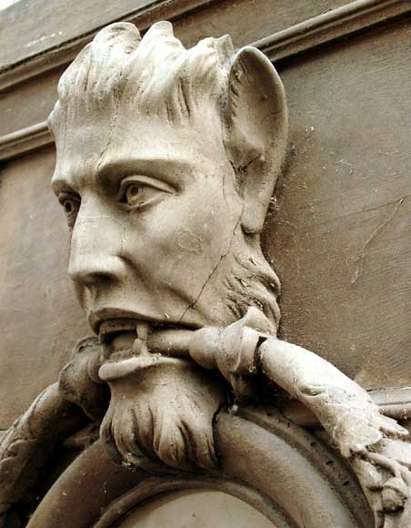 Monumental double door with fantastic decor Monumental double door with fantastic decor-2