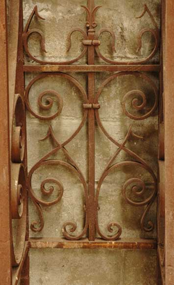 Wrought iron 19th century main gate Wrought iron 19th century main gate -11
