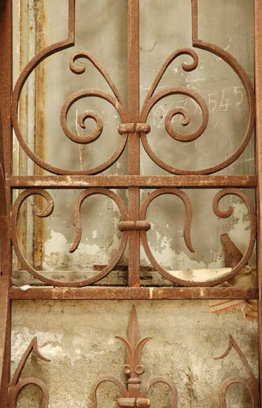 Wrought iron 19th century main gate Wrought iron 19th century main gate -12