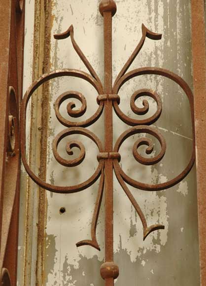 Wrought iron 19th century main gate Wrought iron 19th century main gate -13