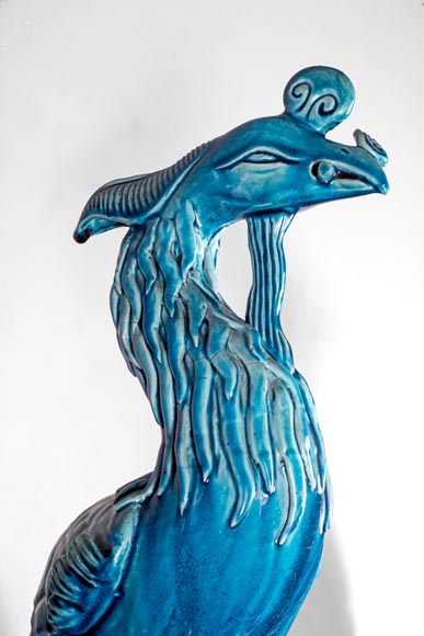 Eugène-Frédéric PIAT (1827-1903) - Pair of Japanese wall brackets, a similar model of which belonged to Sarah Bernhardt Eugène-Frédéric PIAT (1827-1903) - Pair of Japanese wall brackets, a similar model of which belonged to Sarah Bernhardt-1