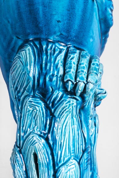 Eugène-Frédéric PIAT (1827-1903) - Pair of Japanese wall brackets, a similar model of which belonged to Sarah Bernhardt Eugène-Frédéric PIAT (1827-1903) - Pair of Japanese wall brackets, a similar model of which belonged to Sarah Bernhardt-3