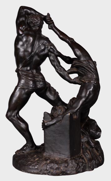 Ingé & Soyer, Bronze representing Hercules and Lichas after the model by Canova, bronze, circa 1834-5
