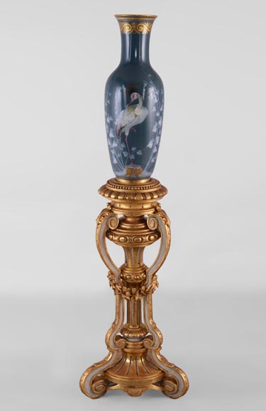 Albert DAMMOUSE and MANUFACTURE DE SEVRES - Important antique exhibition vase, Albert DAMMOUSE and MANUFACTURE DE SEVRES - Important antique exhibition vase,