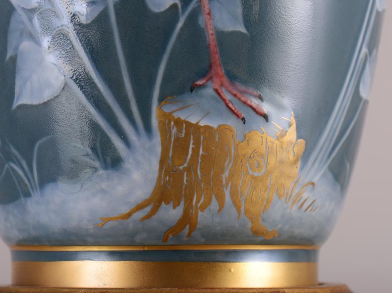 Albert DAMMOUSE and MANUFACTURE DE SEVRES - Important antique exhibition vase, Albert DAMMOUSE and MANUFACTURE DE SEVRES - Important antique exhibition vase,