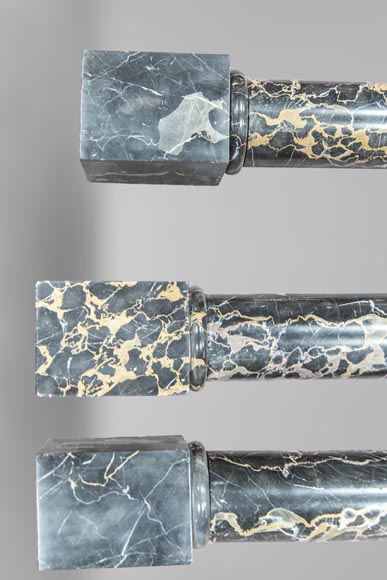 Set of columns made out of Portor marble Set of columns made out of Portor marble-2