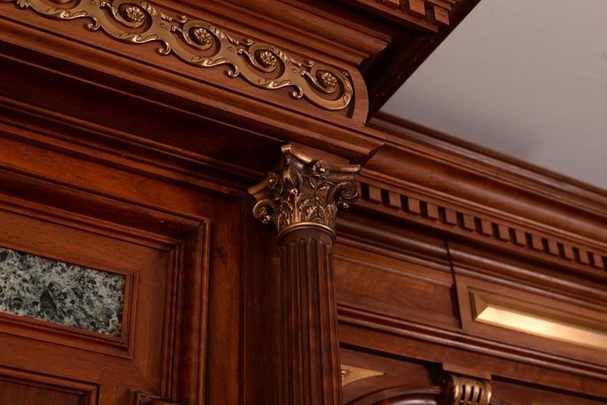 Édouard LIÈVRE (Author of the model, 1829 – 1886), Paul SORMANI (cabinetmaker, 1817 – 1874 or 1875) Neo-Renaissance ceremonial sideboard and buffet-3