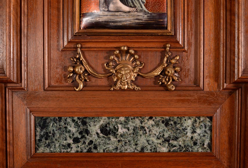 Édouard LIÈVRE (Author of the model, 1829 – 1886), Paul SORMANI (cabinetmaker, 1817 – 1874 or 1875) Neo-Renaissance ceremonial sideboard and buffet-4