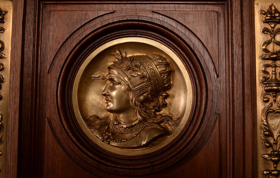 Édouard LIÈVRE (Author of the model, 1829 – 1886), Paul SORMANI (cabinetmaker, 1817 – 1874 or 1875) Neo-Renaissance ceremonial sideboard and buffet-14