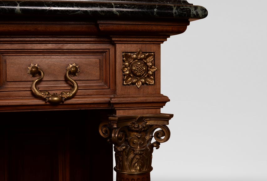 Édouard LIÈVRE (Author of the model, 1829 – 1886), Paul SORMANI (cabinetmaker, 1817 – 1874 or 1875) Neo-Renaissance ceremonial sideboard and buffet-15
