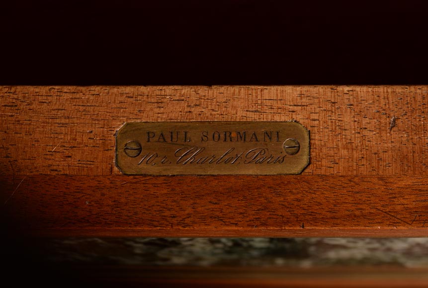 Édouard LIÈVRE (Author of the model, 1829 – 1886), Paul SORMANI (cabinetmaker, 1817 – 1874 or 1875) Neo-Renaissance ceremonial sideboard and buffet-17