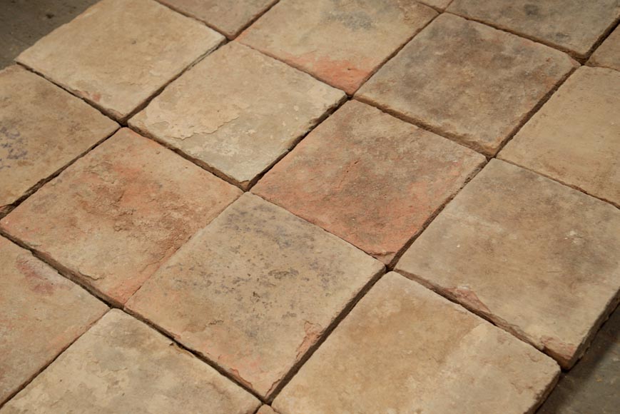 18th century floor, composed of raw clay slabs 18th century floor, composed of raw clay slabs-1