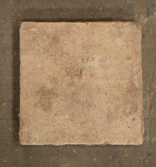 18th century floor, composed of raw clay slabs 18th century floor, composed of raw clay slabs-3
