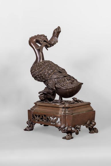 BOUHON - Firefender with ducks and fishes BOUHON - Firefender with ducks and fishes-1