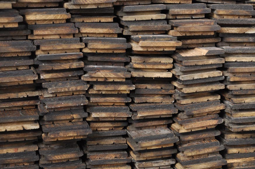 50 sqm Lot of straight parquet in oak 50 sqm Lot of straight parquet in oak-6