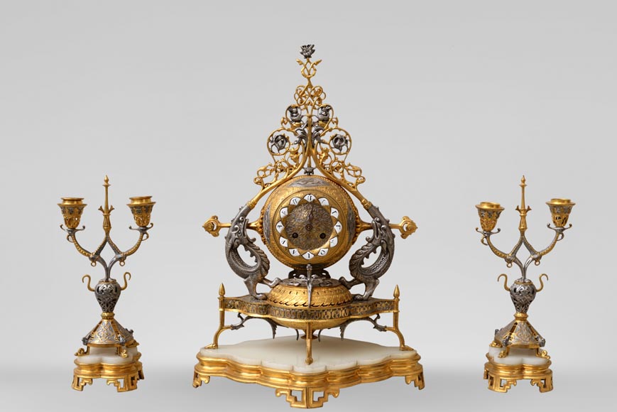 Victor GEOFFROY-DECHAUME (design by) and Auguste-Maximilien DELAFONTAINE (bronze) - Victor GEOFFROY-DECHAUME (design by) and Auguste-Maximilien DELAFONTAINE (bronze) -