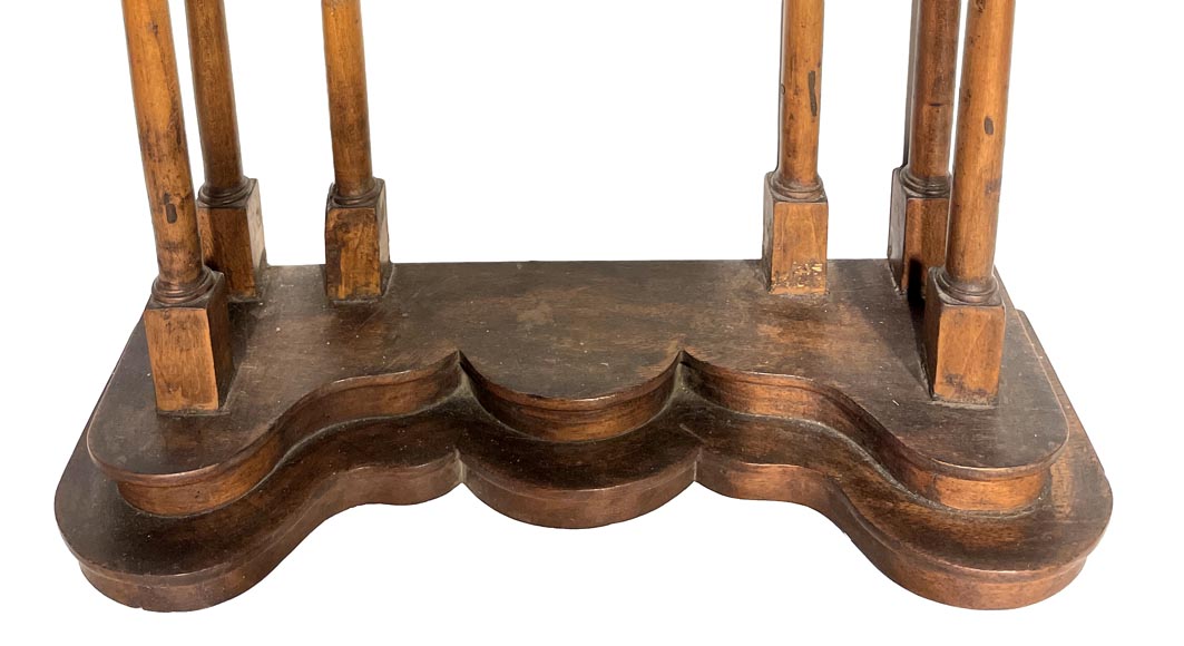 Compagnonnage masterpiece in walnut-4