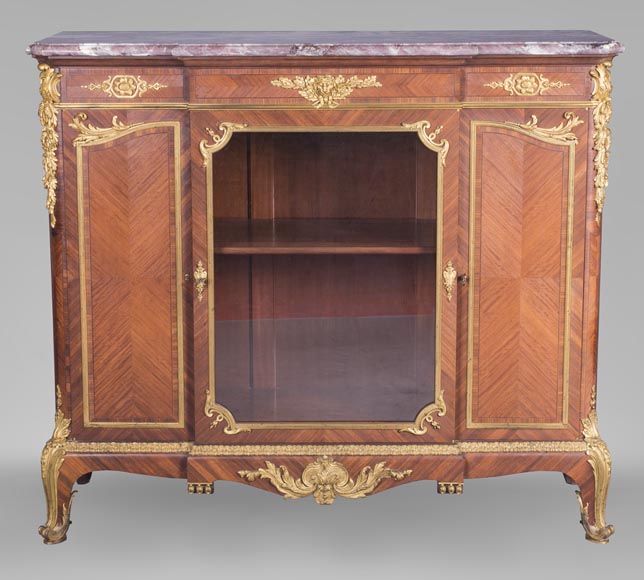 Napoleon III cabinet bottom, Louis XV style Napoleon III cabinet bottom, Louis XV style-0