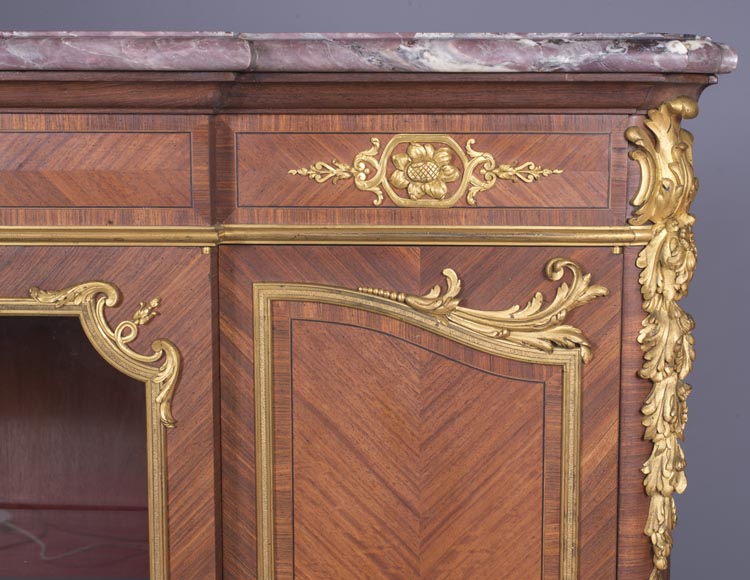 Napoleon III cabinet bottom, Louis XV style Napoleon III cabinet bottom, Louis XV style-6