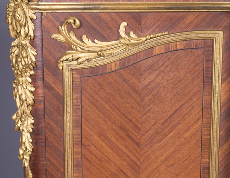 Napoleon III cabinet bottom, Louis XV style Napoleon III cabinet bottom, Louis XV style-7