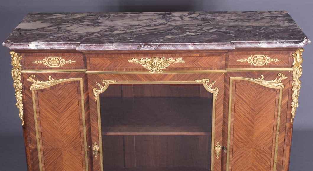 Napoleon III cabinet bottom, Louis XV style Napoleon III cabinet bottom, Louis XV style-8
