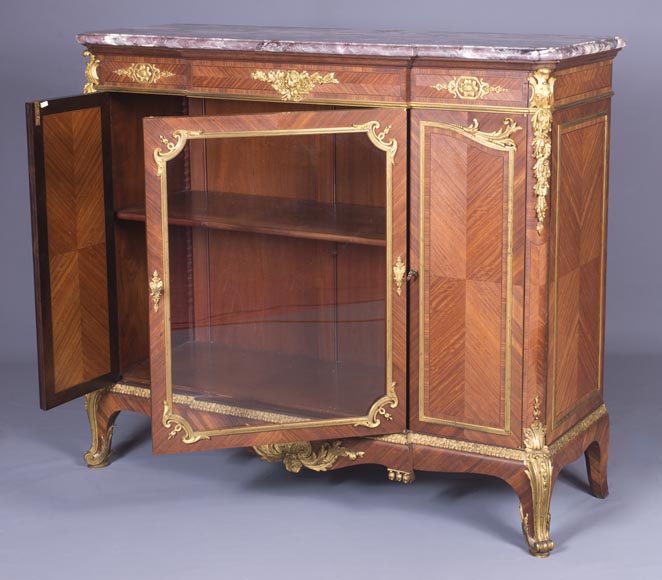 Napoleon III cabinet bottom, Louis XV style Napoleon III cabinet bottom, Louis XV style-9