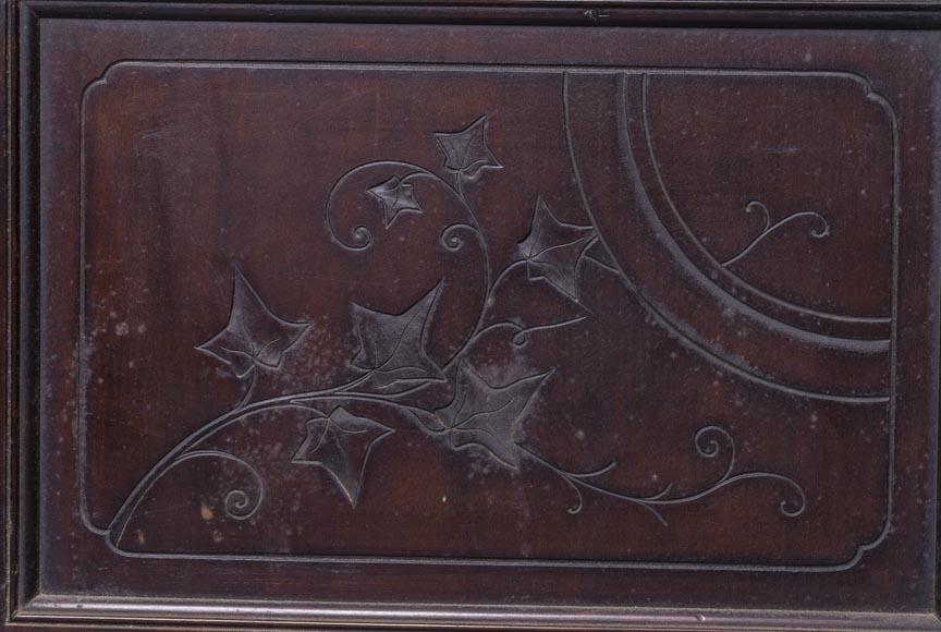 Gabriel VIARDOT (1830-1906) - Japanese style shelf cabinet with mother of pearl decoration Gabriel VIARDOT (1830-1906) - Japanese style shelf cabinet with mother of pearl decoration-8