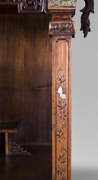 Cabinet with shelves inspired by the Far East Cabinet with shelves inspired by the Far East-7