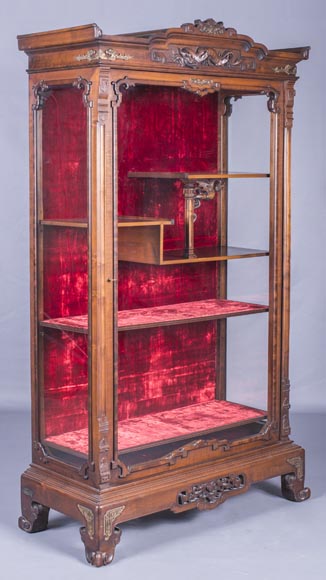 Gabriel VIARDOT (1830-1906) - Japanese style display cabinet Gabriel VIARDOT (1830-1906) - Japanese style display cabinet-1