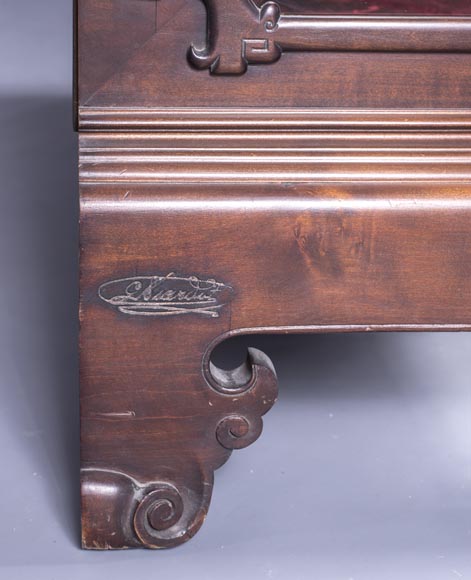 Gabriel VIARDOT (1830-1906) - Japanese style display cabinet Gabriel VIARDOT (1830-1906) - Japanese style display cabinet-9