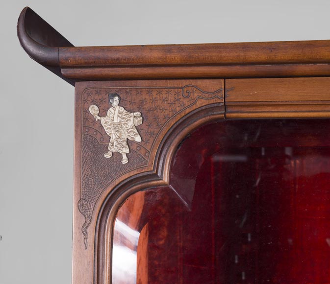 Japanese style cylinder desk Japanese style cylinder desk-7