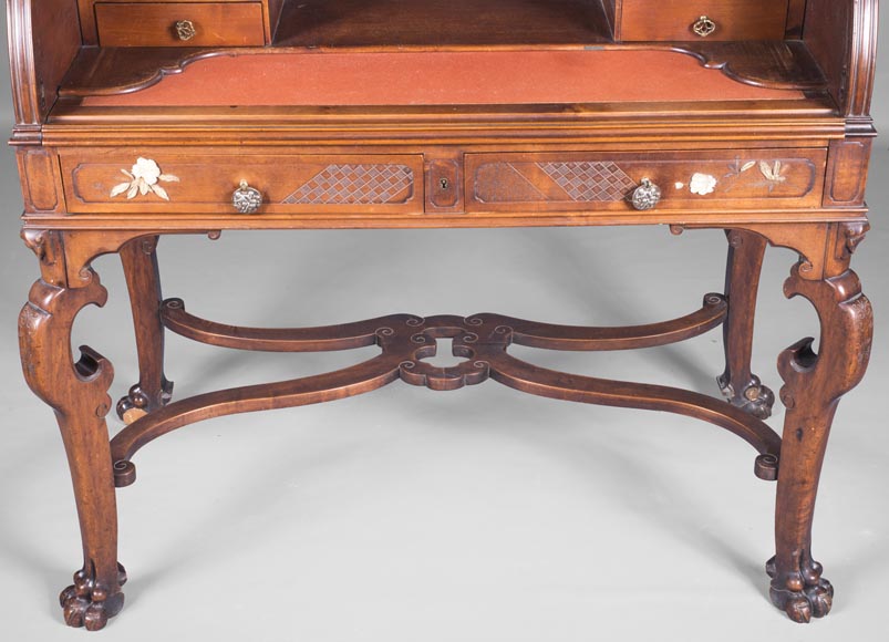 Japanese style cylinder desk Japanese style cylinder desk-8