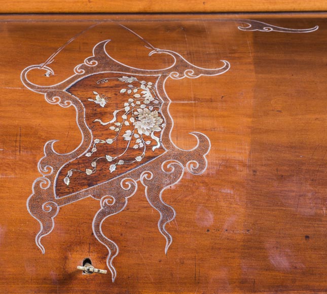 Japanese style cylinder desk Japanese style cylinder desk-11