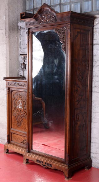 Very beautiful Japanese bedroom furniture in sycamore Very beautiful Japanese bedroom furniture in sycamore-2