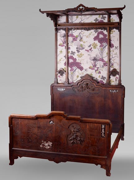 Very beautiful Japanese bedroom furniture in sycamore Very beautiful Japanese bedroom furniture in sycamore-22