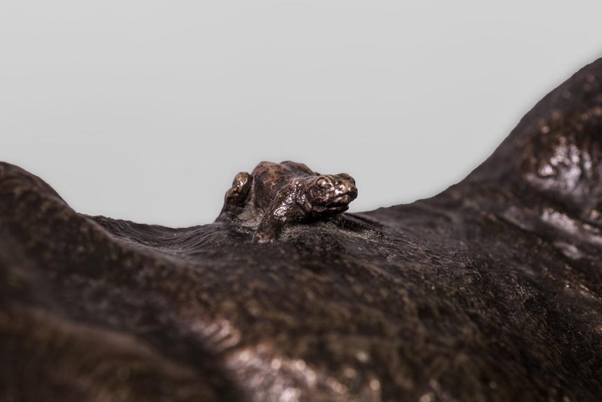 Christophe FRATIN (1801-1864), Taureau à la grenouille (A Bull With a Frog) Christophe FRATIN (1801-1864), Taureau à la grenouille (A Bull With a Frog)-5