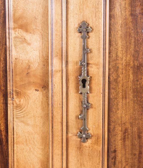 Gabriel VIARDOT (1830-1906) (attributed to) - A major Japanese wardrobe with large marquetry panels Gabriel VIARDOT (1830-1906) (attributed to) - A major Japanese wardrobe with large marquetry panels-5