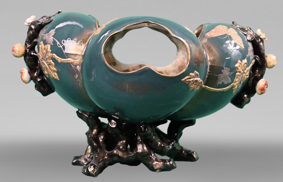 Nature made vase, (Attributed to) Émile GALLÉ for the Lunéville factory Nature made vase, (Attributed to) Émile GALLÉ for the Lunéville factory-3