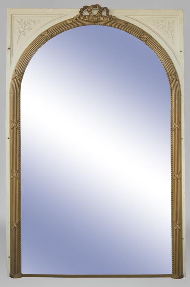 Louis XVI style overmontel, with rounded top Louis XVI style overmontel, with rounded top-0