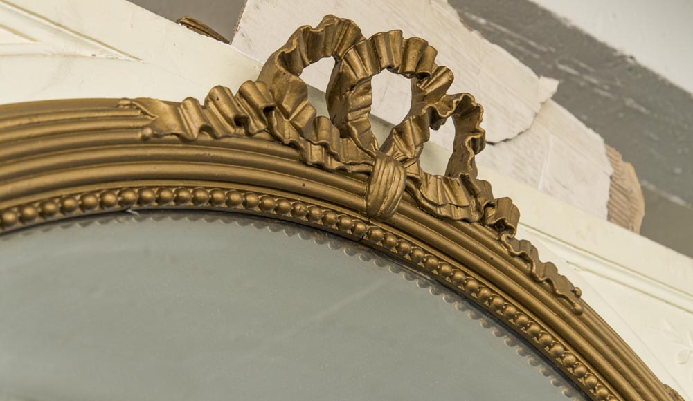 Louis XVI style overmontel, with rounded top Louis XVI style overmontel, with rounded top-1