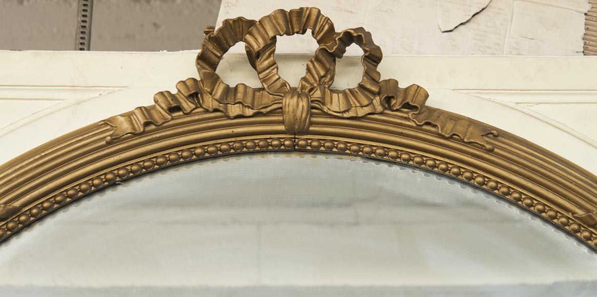 Louis XVI style overmontel, with rounded top Louis XVI style overmontel, with rounded top-2