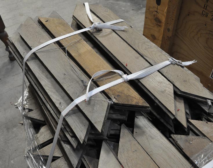 Set of parquet flooring Point de Hongrie Set of parquet flooring Point de Hongrie-2